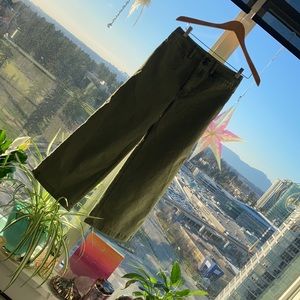 NWOT - Unpublished Jeans size 7 - khaki green